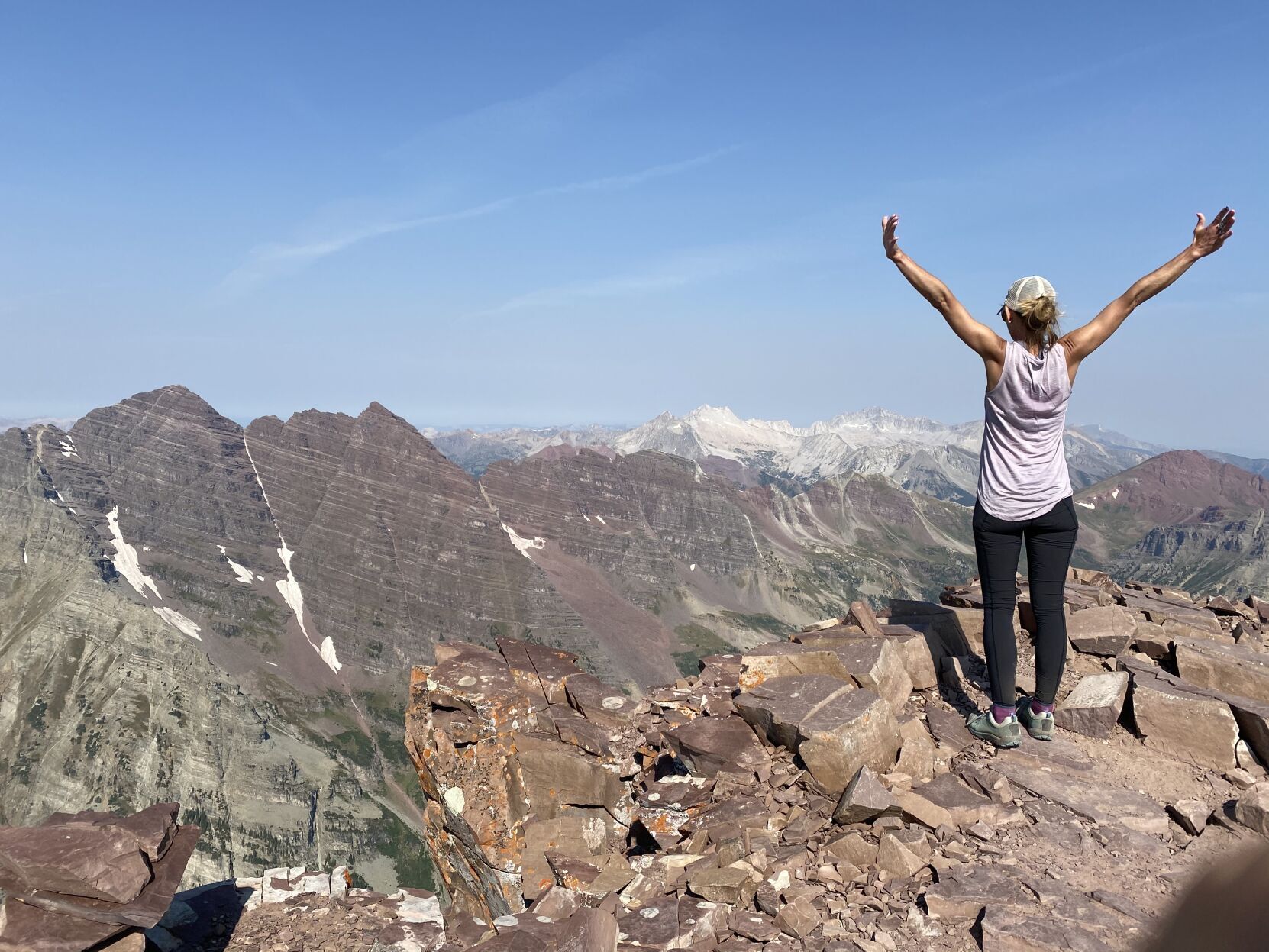 Hiking fourteeners